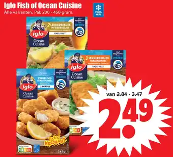 Dirk Iglo Fish of Ocean Cuisine aanbieding