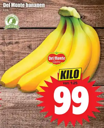 Dirk Del Monte bananen aanbieding