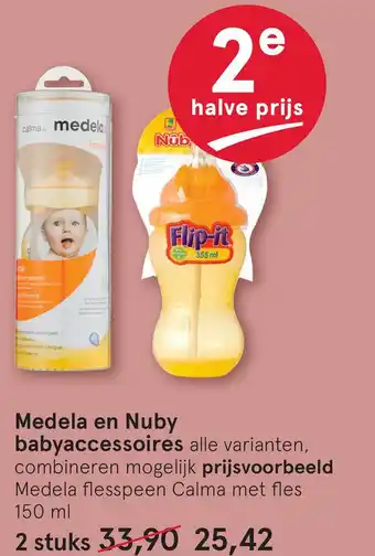 Etos Medela en Nuby babyaccessoires aanbieding