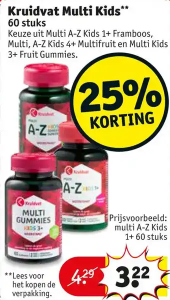 Kruidvat Kruidvat Multi Kids aanbieding