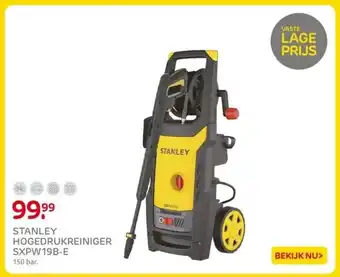 Praxis STANLEY HOGEDRUKREINIGER SXPW19B-E aanbieding