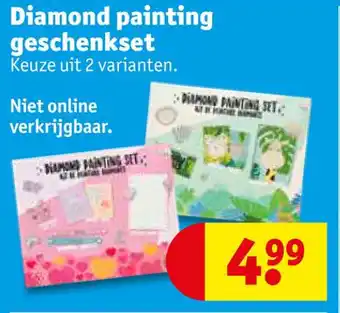 Kruidvat Diamond painting geschenkset aanbieding