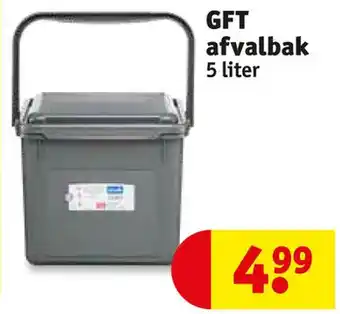 Kruidvat GFT afvalbak aanbieding