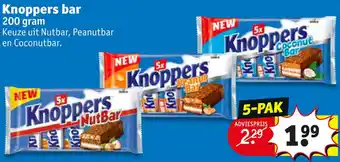 Kruidvat Knoppers bar aanbieding