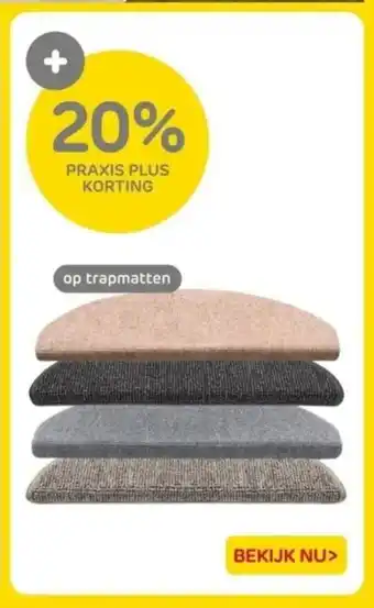 Praxis op trapmatten aanbieding