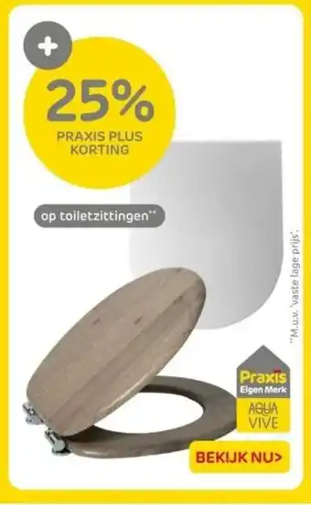 Praxis op toiletzittingen aanbieding