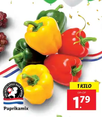 Lidl Paprikamix aanbieding
