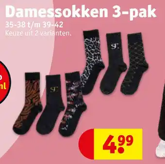 Kruidvat Damessokken 3-pak aanbieding