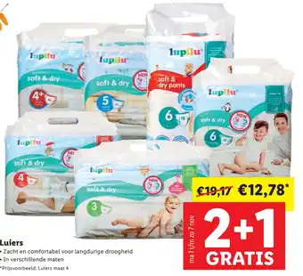 Lidl Luiers aanbieding