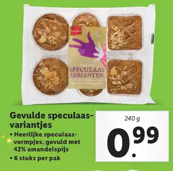 Lidl Gevulde speculaasvariantjes aanbieding