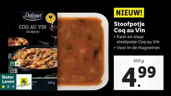 Lidl Stoofpotje Coq au Vin aanbieding