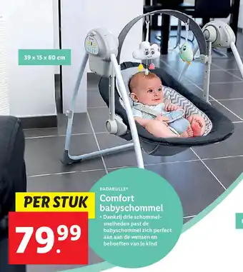 Lidl Badabulle Comfort Babyschommel aanbieding