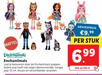 Lidl Mattel Enchantimals aanbieding