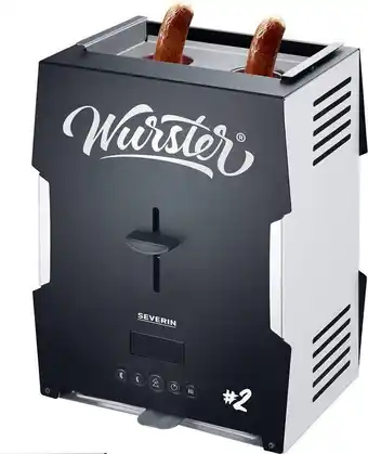 Bol.com Severin WT 5005 Wurster Professionele Worsten Griller 2000W Zwart/Grijs aanbieding