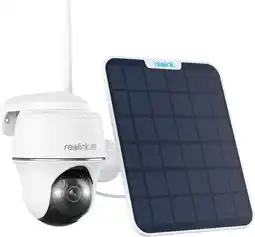 Amazon REOLINK 4K/8MP draadloze buitencamera, 360° pan-tilt-weergave, nachtzicht, 2,4/5 GHz wifi, zonnebeveiligingscamera met detect aanbieding