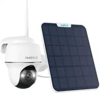 Amazon REOLINK 4K/8MP draadloze buitencamera, 360° pan-tilt-weergave, nachtzicht, 2,4/5 GHz wifi, zonnebeveiligingscamera met detect aanbieding