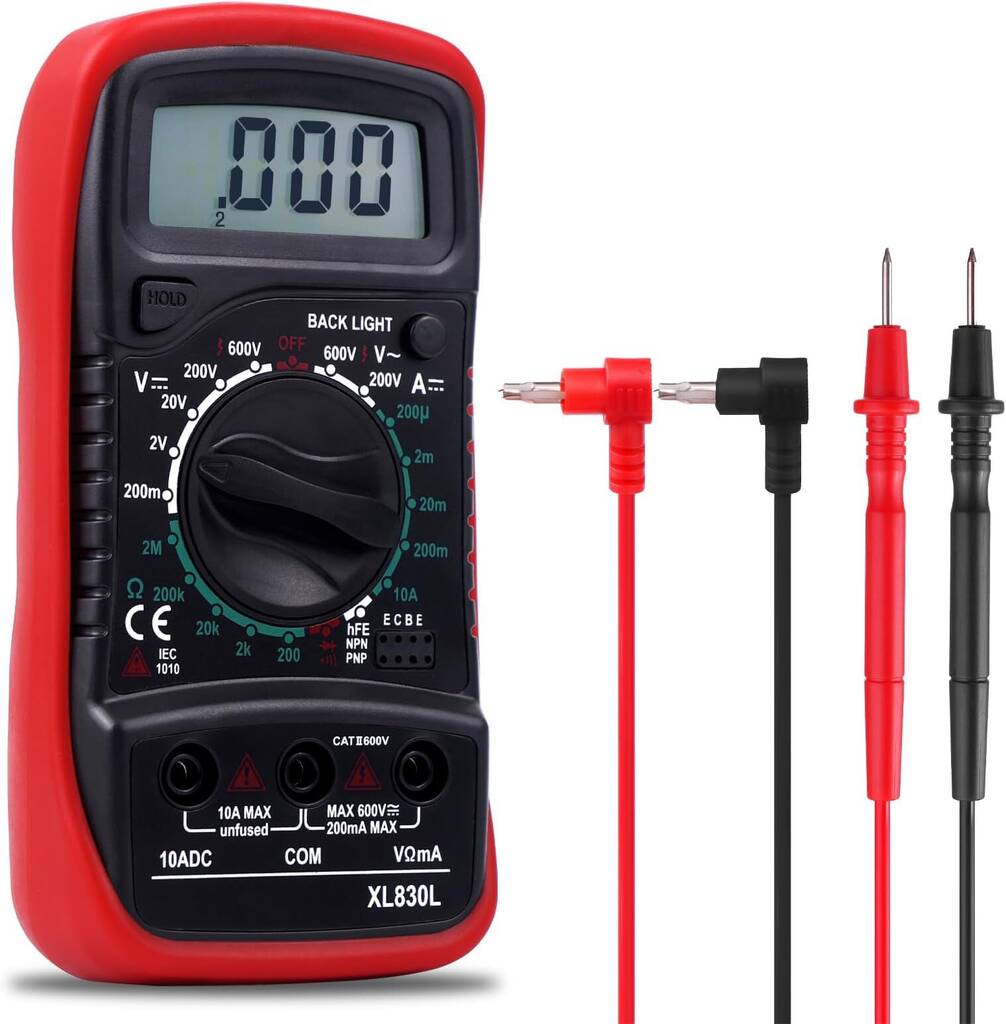Hoe gebruik je een digitale multimeter - | Kippers Rijssen
