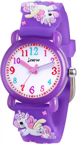 Amazon Vicloon Kinderhorloge, jongens en meisjes, waterdicht polshorloge voor kinderen, cadeau voor schooldag aanbieding