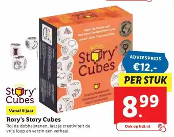 Lidl Rory's Story Cubes aanbieding