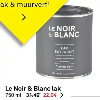 Karwei Le Noir & Blanc Lak 750ml aanbieding