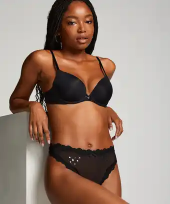 Hunkemoller Hunkemöller String Astra Zwart aanbieding
