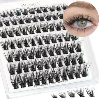 Amazon Obeyalash Cluster Lashes Volume Wimpers C Curl DIY Wimper Extensions 8~14mix Valse Wimpers Zacht en comfortabel van (Mix 8-14 aanbieding