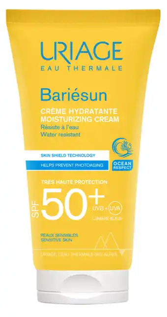 De Online Drogist Uriage Bariesun Moisturizing Cream Water Resistant SPF50+ aanbieding