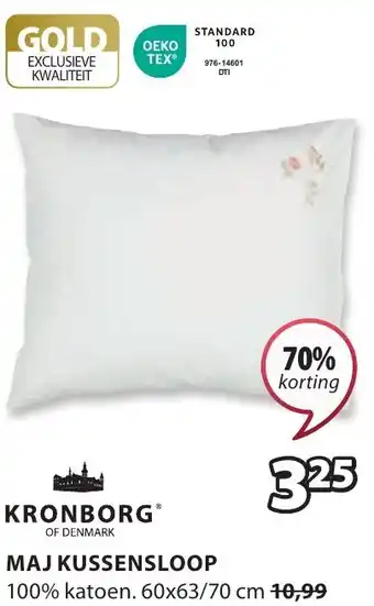 Jysk MAJ KUSSENSLOOP aanbieding