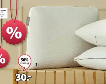 Jysk VIGLEN TRAAGSCHUIM KUSSEN aanbieding