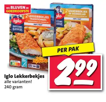 Nettorama Iglo Lekkerbekjes aanbieding