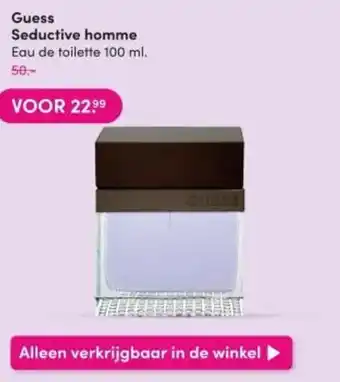 DA Guess Seductive homme 100ml aanbieding