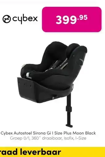 Baby & Tiener Cybex Autostoel Sirona Gi | Size Plus Moon Black aanbieding