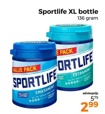 Trekpleister Sportlife XL bottle aanbieding