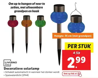 Lidl Decoratieve solarlamp aanbieding