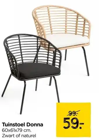 Xenos Tuinstoel Donna aanbieding