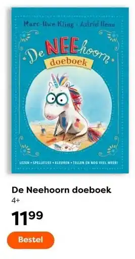 The Read Shop De Neehoorn doeboek aanbieding