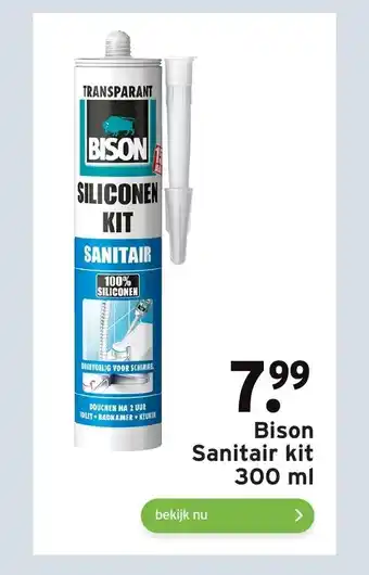 GAMMA Bison Sanitair Kit 300 ml aanbieding