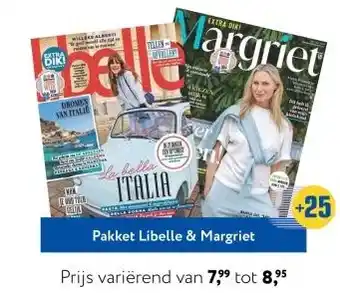 Primera Pakket Libelle & Margriet aanbieding