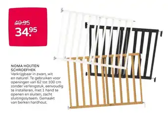 Prenatal NOMA HOUTEN SCHROEFHEK aanbieding