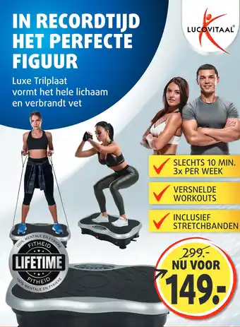 Lucovitaal Luxe Trilplaat aanbieding