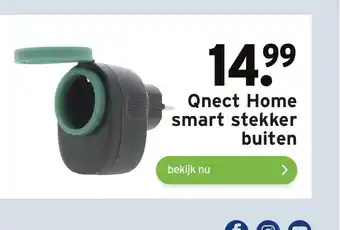 GAMMA Qnect Home Smart Stekker Binnen aanbieding