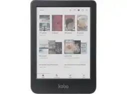 MediaMarkt Kobo Clara Colour Zwart - 6 Inch 16 Gb (ongeveer 12.000 E-books) Waterdicht (ip8x) aanbieding