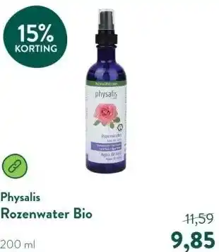 Holland & Barrett Rozenwater Bio aanbieding