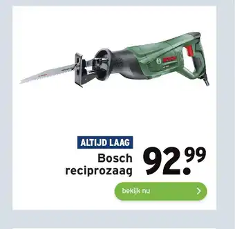 GAMMA Bosch Reciprozaag aanbieding