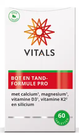 De Online Drogist Vitals Bot & Tand Formule Pro Tabletten aanbieding