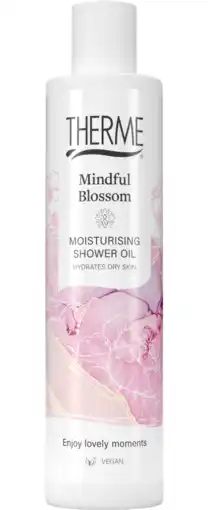 De Online Drogist Therme Mindful Blossom Moisturising Shower Oil aanbieding