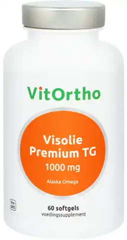 De Online Drogist Vitortho Visolie Premium TG 1000mg aanbieding