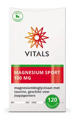 De Online Drogist Vitals Magnesium Sport 100mg Tabletten aanbieding