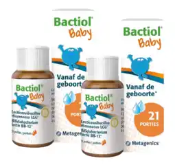 De Online Drogist Metagenics Bactiol Baby Druppels aanbieding