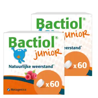 De Online Drogist Metagenics Bactiol Junior Kauwtabletten aanbieding